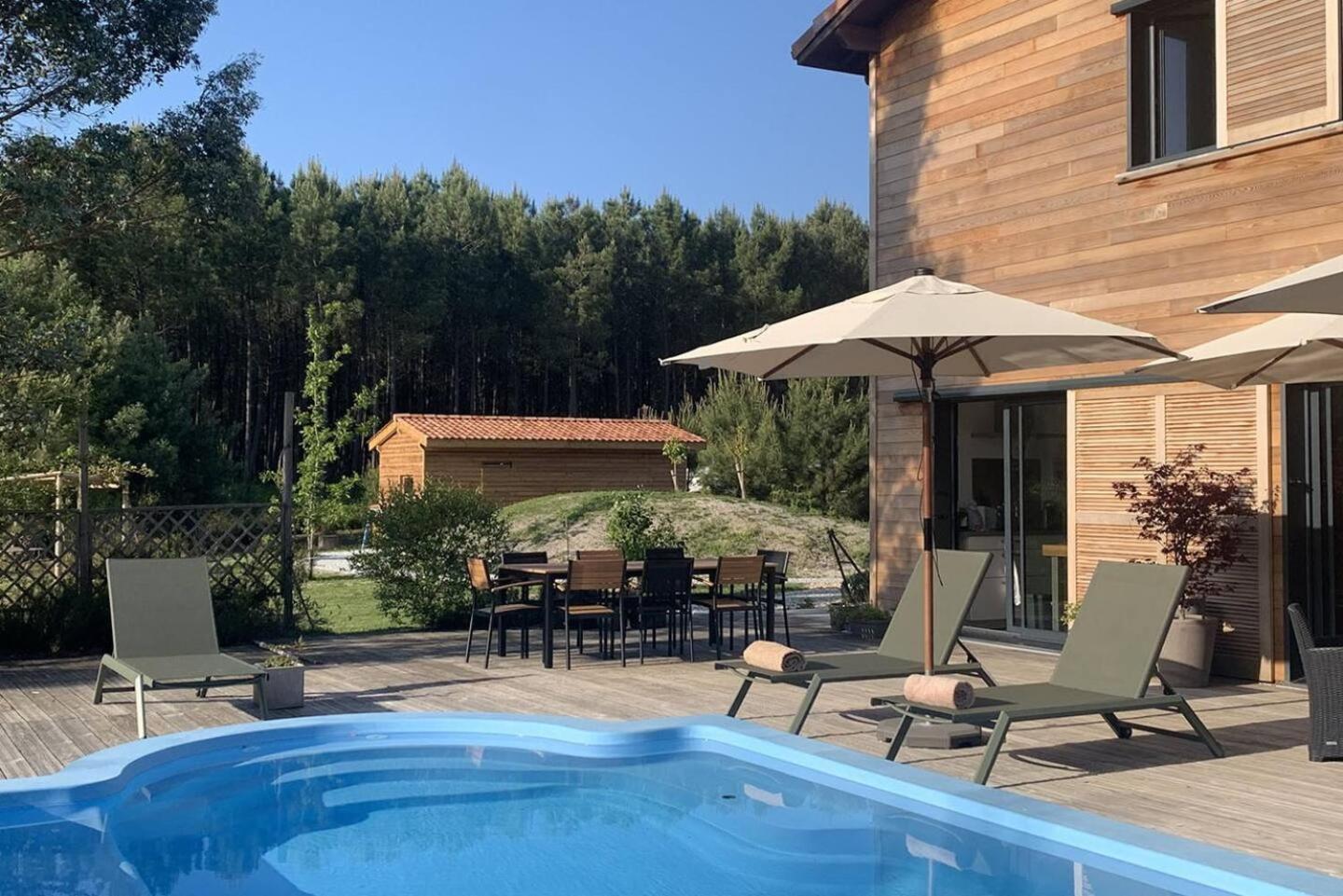 La Grange Du Coulin Hotel Onesse-et-Laharie ภายนอก รูปภาพ